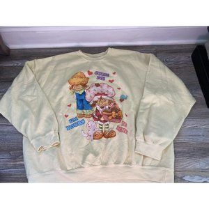 STRAWBERRY SHORTCAKE Oversized Sweatshirt PacSun Exclusive One Size HTF!!
